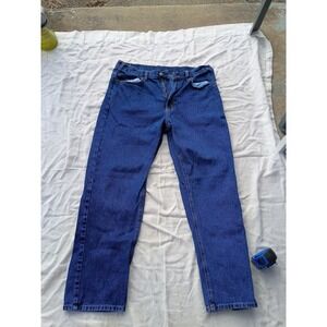 Full Blue Medium Wash RN 113483 36x32 Cotton Jeans‎